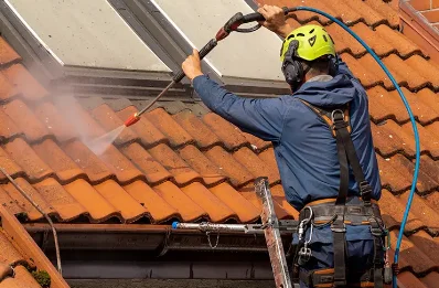 Démoussage et hydrofuge de toiture à Champillet